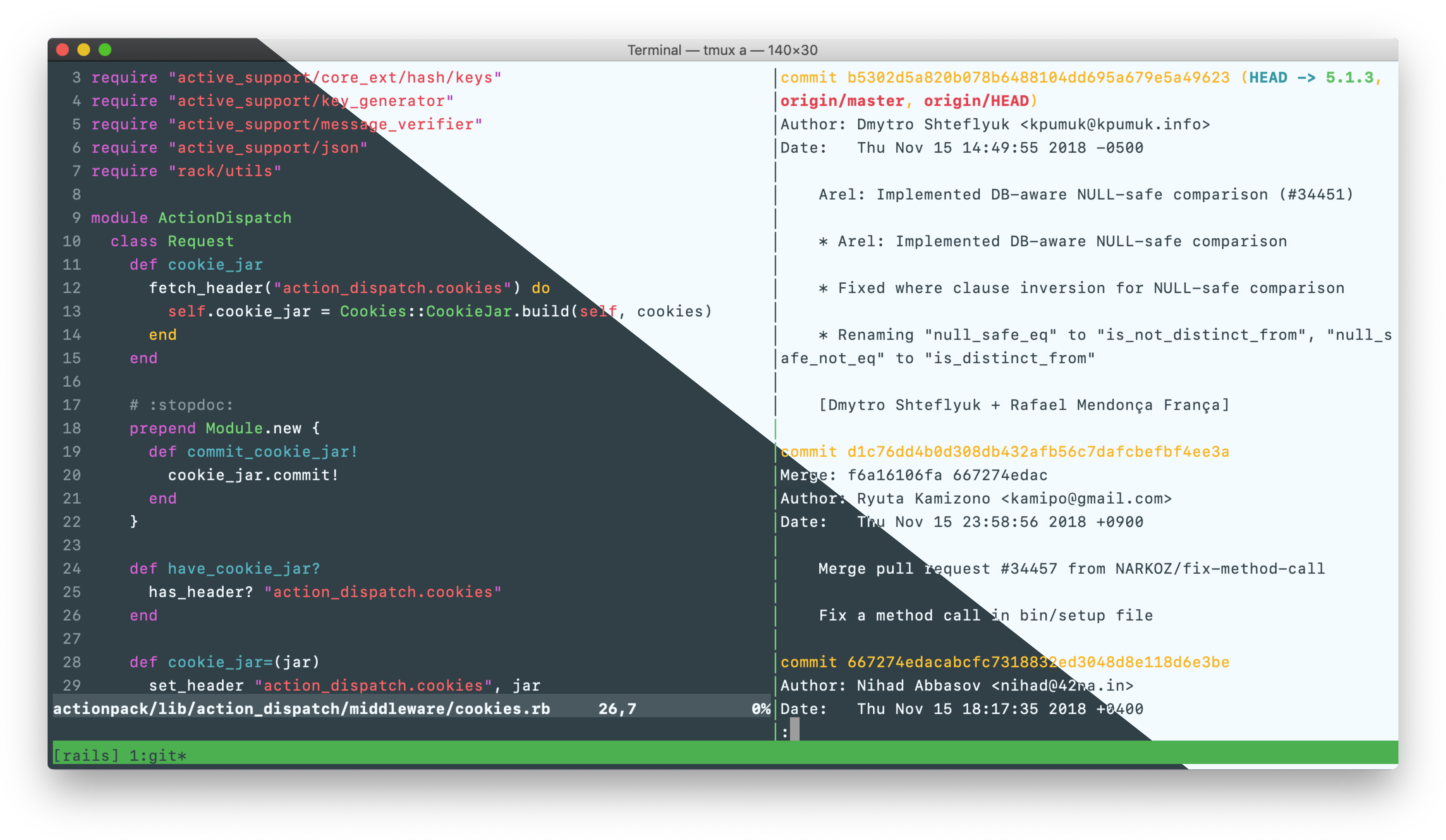 mac os vim colorscheme